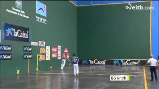 Irujo se adjudica el primer tanto con una bonita dejada