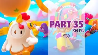 FALL GUYS - Playthrough No Commentary - Part 35 [PS4 PRO] PS PLUS Free Game