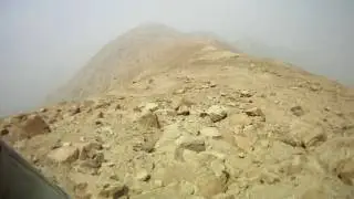 Running the andes foothillls in chaclacayo's wilderness.