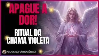 🟣Ritual da Chama Violeta: Como Apagar Mem&oacute;rias Dolorosas e Limpar Karma 🟣🕯️ #anjosdaconsci&ecirc;ncia