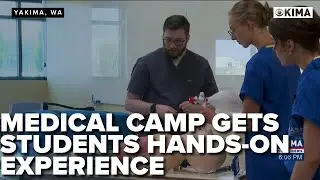 MultiCare M.A.S.H. Camp gives Students Hands-On Experience to High School Students