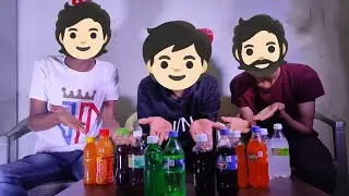 Original Vs Fake Cold Drink Guess The  Real Cold Drink Blindfold Challenge 3Foodie