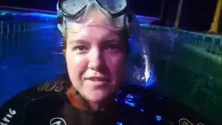 Snorkelling with sharks at Sealife centre Blackpool for Face your fears day