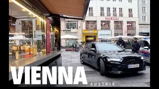 From Wien Mitte to St. Stephen&rsquo;s / First Walk in Vienna / Austria 5K City Tour