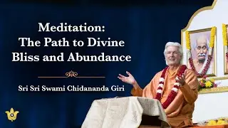 Satsanga With Swami Chidananda Giri — 
