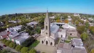 Video aéreo Humberto Primo, Provincia de Santa Fe, Argentina  realizado por Sergio Cervantes M.