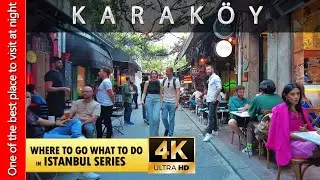 【4K】🇹🇷 Istanbul 2022 Karak&ouml;y Walking Tour | Karakoy | June 2022
