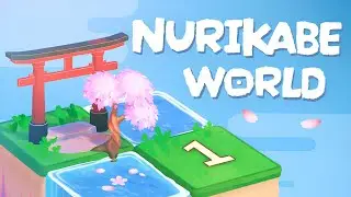 Relaxing Classic Japanese Puzzle Game! - Nurikabe World
