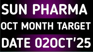 SUN PHARMA SHARE LATEST NEWS 2OCT'25/SUN PHARMACEUTICALS STOCK LATEST NEWS WITH TARGET