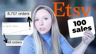 How to get your first 100 sales on Etsy 2023 | Etsy for beginners