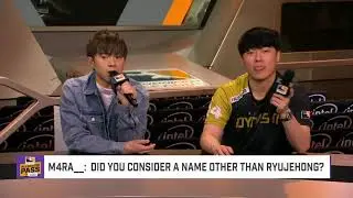 Player Q&A with Seoul Dynasty Ryujehong 190808