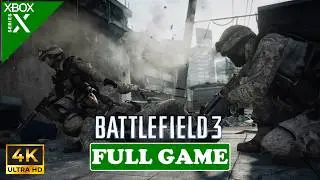 Battlefield 3 - Full Campaign Walkthrough (No Commentary) [Xbox Series X, 4K]