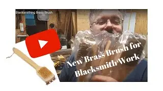 Blacksmithing Brass Brush