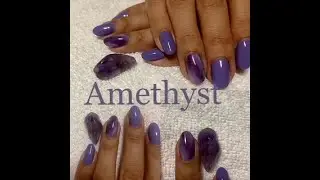 Amethyst nail