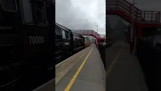 britannia steam train through oakham #train