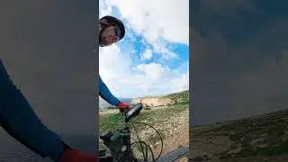 Stunning Coastal Views Mountain Biking Adventure in Gozo, Malta #gozo #malta #mtb #cycling