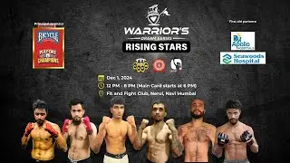 Warrior&rsquo;s Dream Series: Rising Stars | LIVE MMA FIGHTS | Fit and Fight Club | Navi Mumbai | India