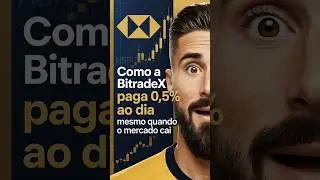 💰 Como a BitradeX paga 0,5% ao dia mesmo quando o mercado cai