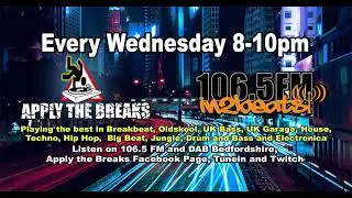 Apply the Breaks on In2beats 106.5 - Live with Restream