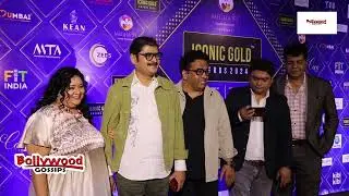 Uncut -- Iconic Gold Awards in 2024 main arrived celebrities in red carpet kartik,hina, sushmita,..
