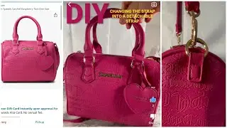 Bag Hack | Let&rsquo;s Turn this Strap into a Detachable Strap | So Cute 🥰 DIY | RaqReview