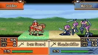 Marisa Custom Animation Fire Emblem Sacred Stones Microhacking ⚔️
