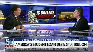 BRYAN CAPLAN FULL ONE-ON-ONE INTERVIEW WITH TUCKER CARLSON (4/11/2018)