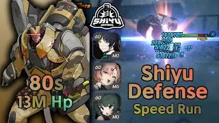 Shiyu Defense 80s - Harumasa M0R0 Speed Run | Zenles Zone Zero