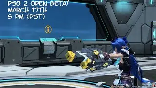 PSO 2 XB1 Open Beta!