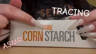 ASMR tracing and tapping with XXXXL NAILS!!