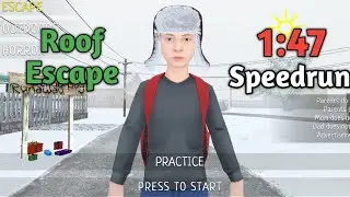 Schoolboy Runaway - Roof Escape In Practice Mode Speedrun In 1:47 