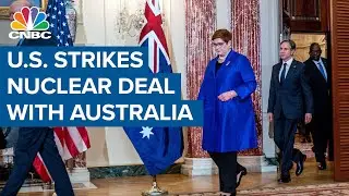 France angry after U.S. strikes deal with Australia for nuclear subs