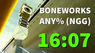 Boneworks Any% No Gun Glitch Speedrun in 16:07
