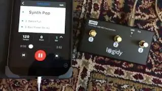 ShowOne with Logidy UMI3 Footswitch