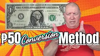 An Easy currency conversion (in your head) U.S. Dollar to Philippine Pesos #philippines