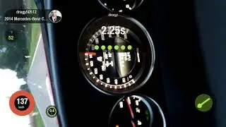 C63 AMG W204 STAGE 1 100-200km/h Dragy