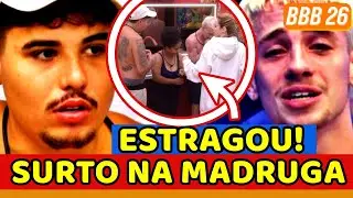 😱BBB26: Pedro SURTA NA MADRUGADA, ESTRAGA COISAS de Juliano QUE FICA FURIOSO; TRETA de Ana Paula