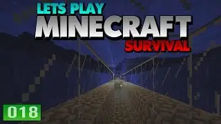 Lets Play - Minecraft Survival -  'Water Tunnel' (Version 1.8) #18