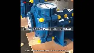 Tobee&reg;  TH6X4E and TH8X6E mining and tailing centrifugal slurry pumps