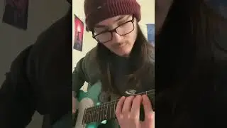 Erick hansel under water level riff #anime #guitarist #music #art #chill #fender #ibanez #manga