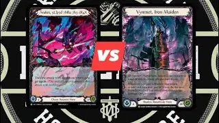 Flesh and Blood - Armory Classic Constructed - Arakni, 5Liped vs Vynnset, Iron Maiden