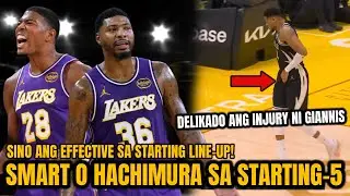Marcus Smart Over Hachimura Sino ang Kukumpleto sa Starter ng Lakers,Gianis Injury Kakabuhat sa Team