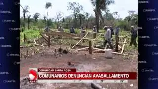 Cerca de 70 avasalladores queman 40 viviendas y sembrad&iacute;os en Guarayos
