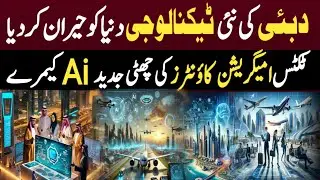 Dubai new technology, AI Camere, Modern airport system, Ahsaan Chand Officia
