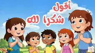 أنشودة لنتعلم أن نشكر الله رسوم متحركة للأطفال