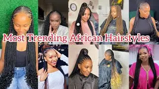‼️100+ Most Stylish & Trending African Braids Hairstyles 🔥Cute Beautiful For Black Women