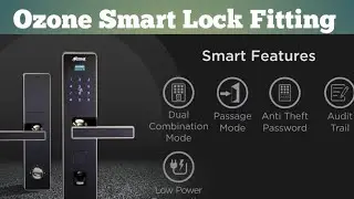 ozone lock fitting /Ozone Smart lock installation method/#ozonelock_fitting
