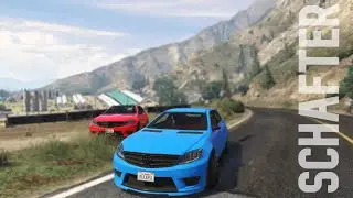 Schafter V12 being driven interestingly...