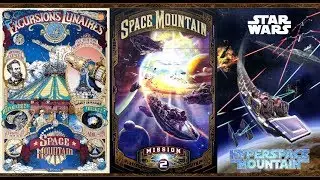 Space Mountain : De La Terre A La Lune -  Mission 2 - HyperSpace Mountain Soundtrack