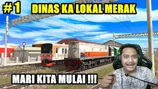 MARI KITA MULAI - KA LOKAL MERAK PART-1 || TRAINZ SIMULATOR INDONESIA